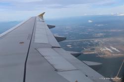 タイガーエア 機内からの眺め