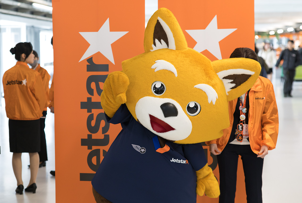成田3タミ10周年イベントに駆け付けたジェッ太くん