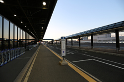 成田空港第2ターミナル北バス停付近