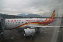 香港エクスプレス航空 香港到着
